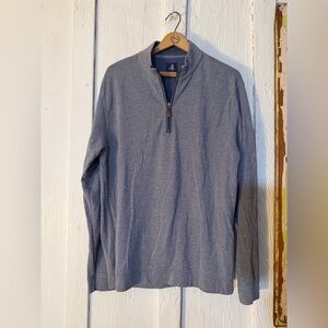 Johnnie-O Quarter Zip:Size Large